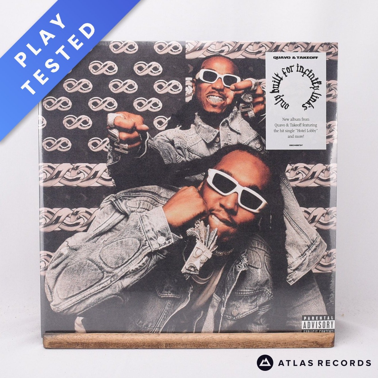 Quavo Only Built For Infinity Links Sealed 2 x LP Album Vinyl Record - NEW