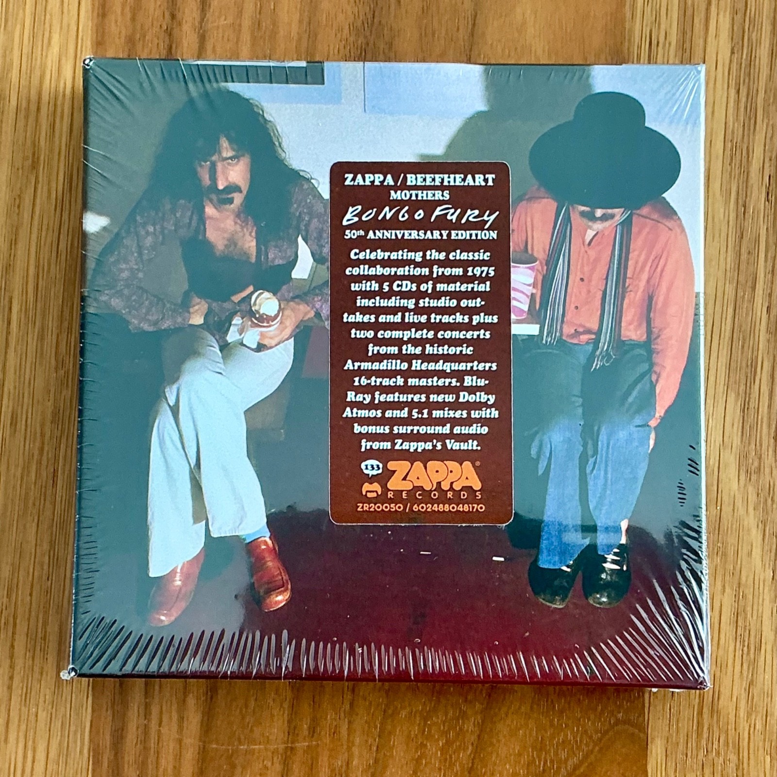 FRANK ZAPPA: BONGO FURY BOX SET - 5CD & 5.1 SURROUND BLU-RAY ATMOS *NEW & SEALED