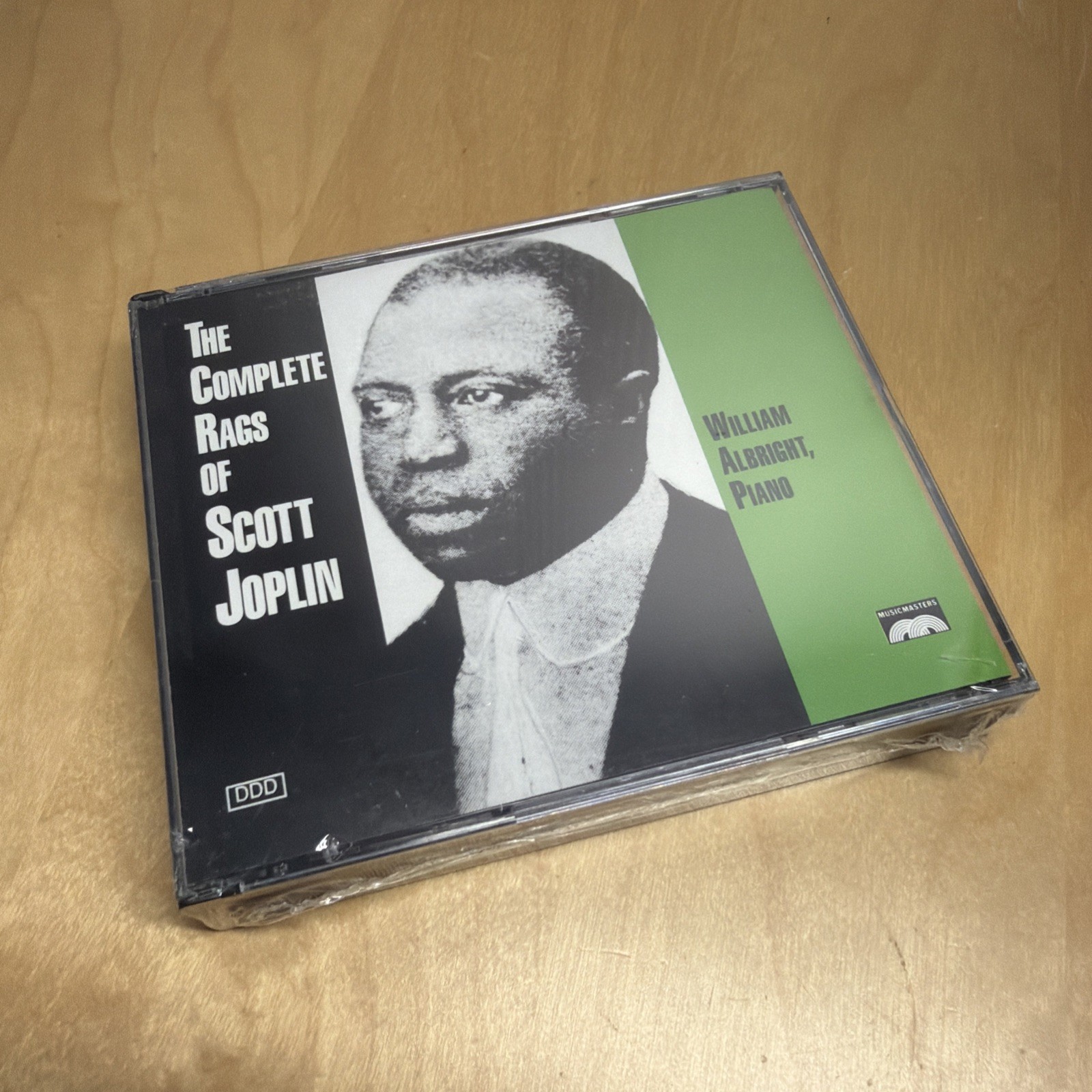 Complete Rags of Scott Joplin by William Albright, (CD, Nov-1990, 2 Disc) NEW
