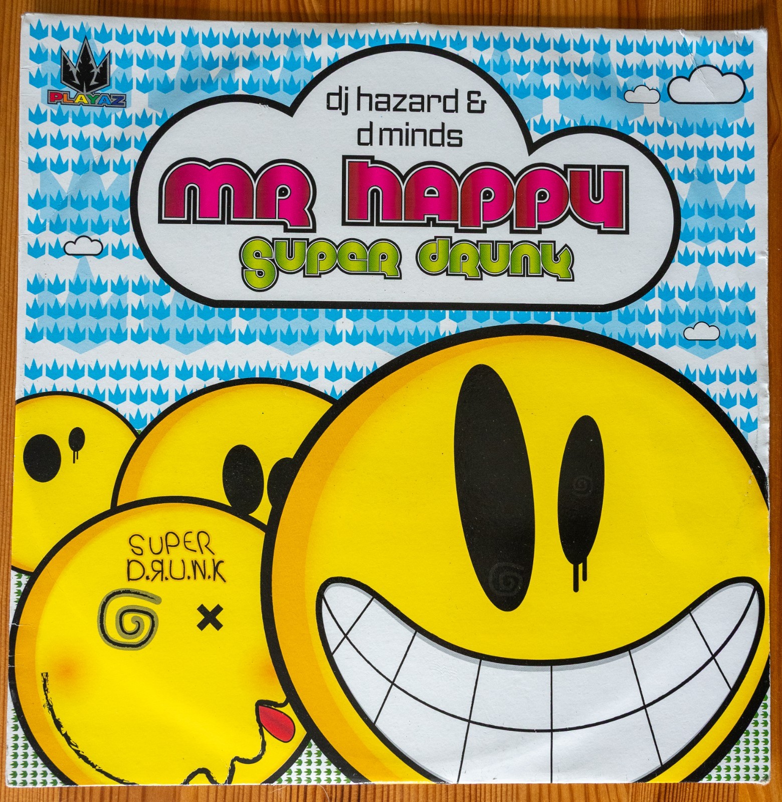 DJ Hazard & D Minds - Mr Happy / Super Drunk (Playaz Recordings) 12”