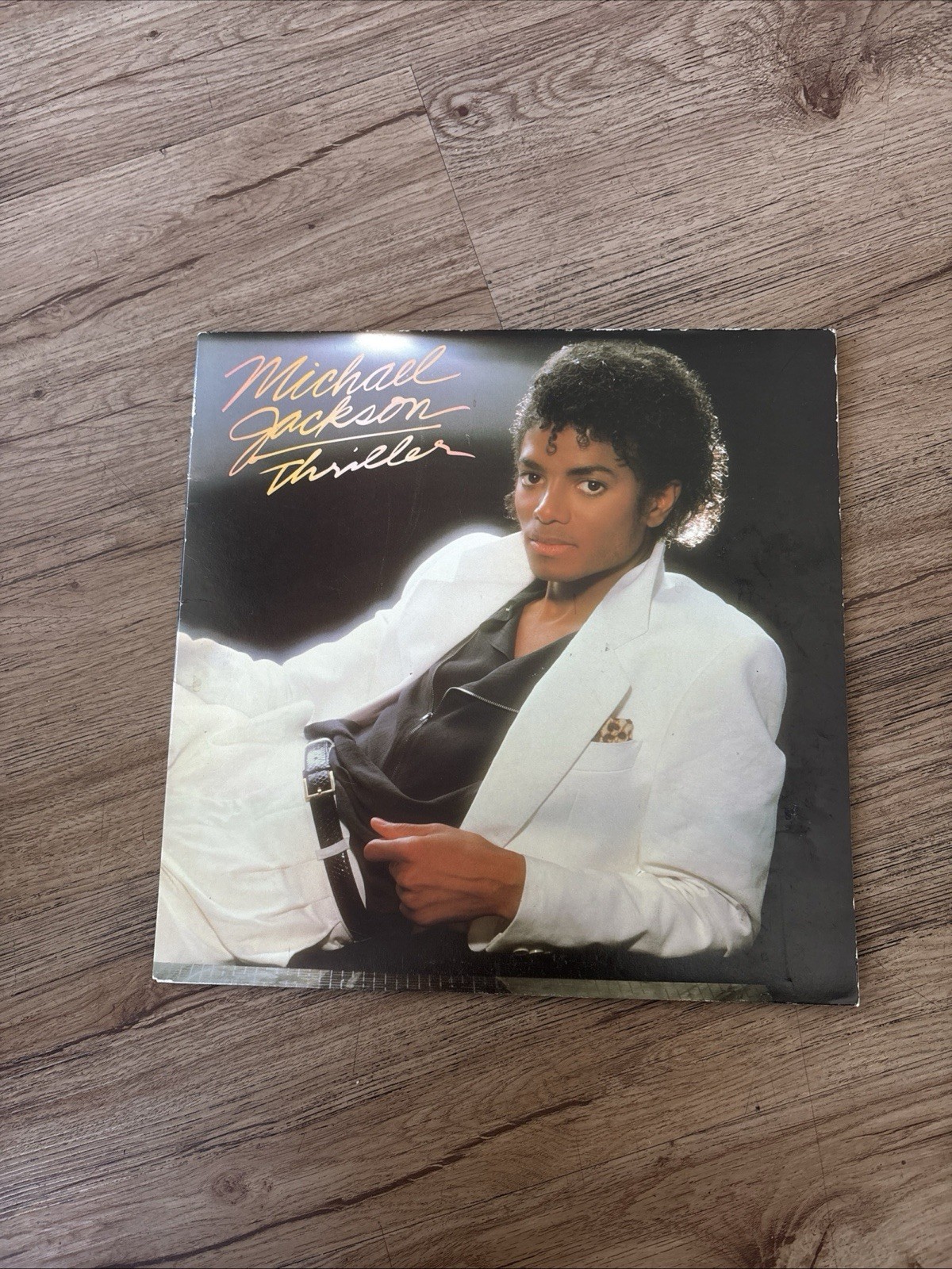 1st Press Misprint Error 1982 Michael Jackson Thriller QE38112 LP RARE Vinyl