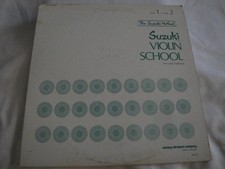 Suzuki Violin School, Vols. 1 & 2 VINYL LP ALBUM SUMMY-BIRCHARD COMPANY RECORD picture