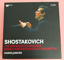 [13 CD Set] Shostakovich Complete Symphonies Piano/Cello Concertos (Warner)  NM+ picture