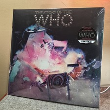 The Who - The Story of the Who - Limited Ed. Pink/Blue Color Vinyl Record - 2 LP picture