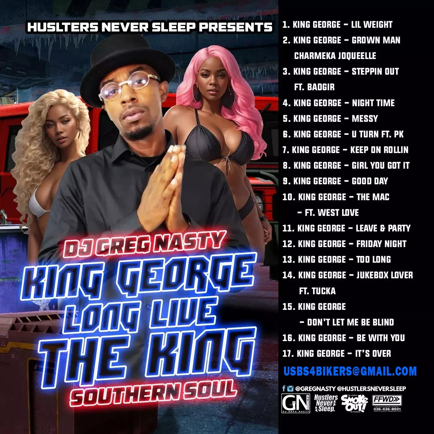 KING GEORGE: Long Live The King (ALL THE HITS)