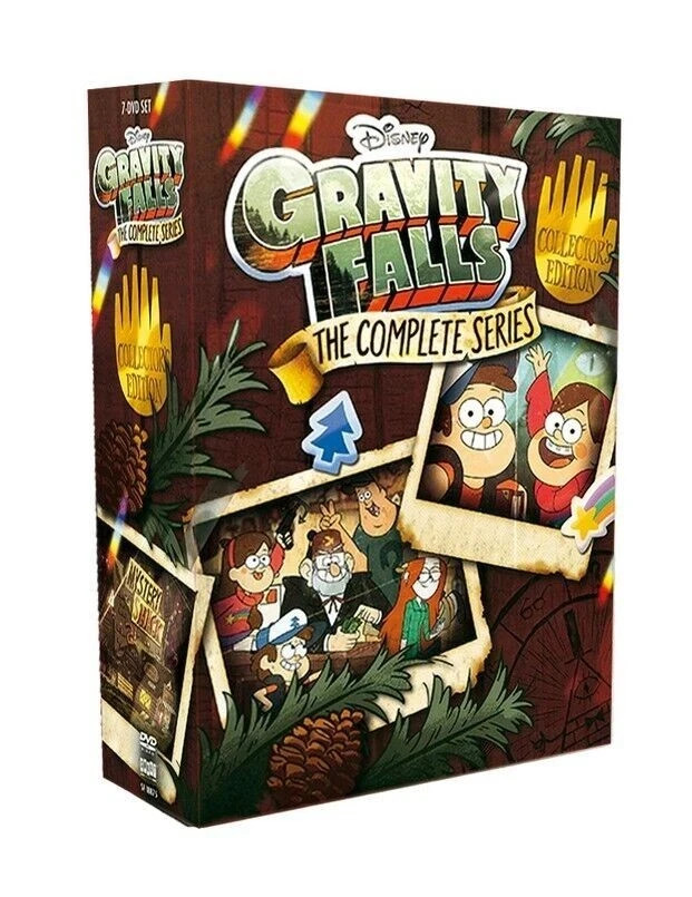 Gravity Falls: The Complete Series, Seasons 1-3 DVD (7-Discs Box Set)..