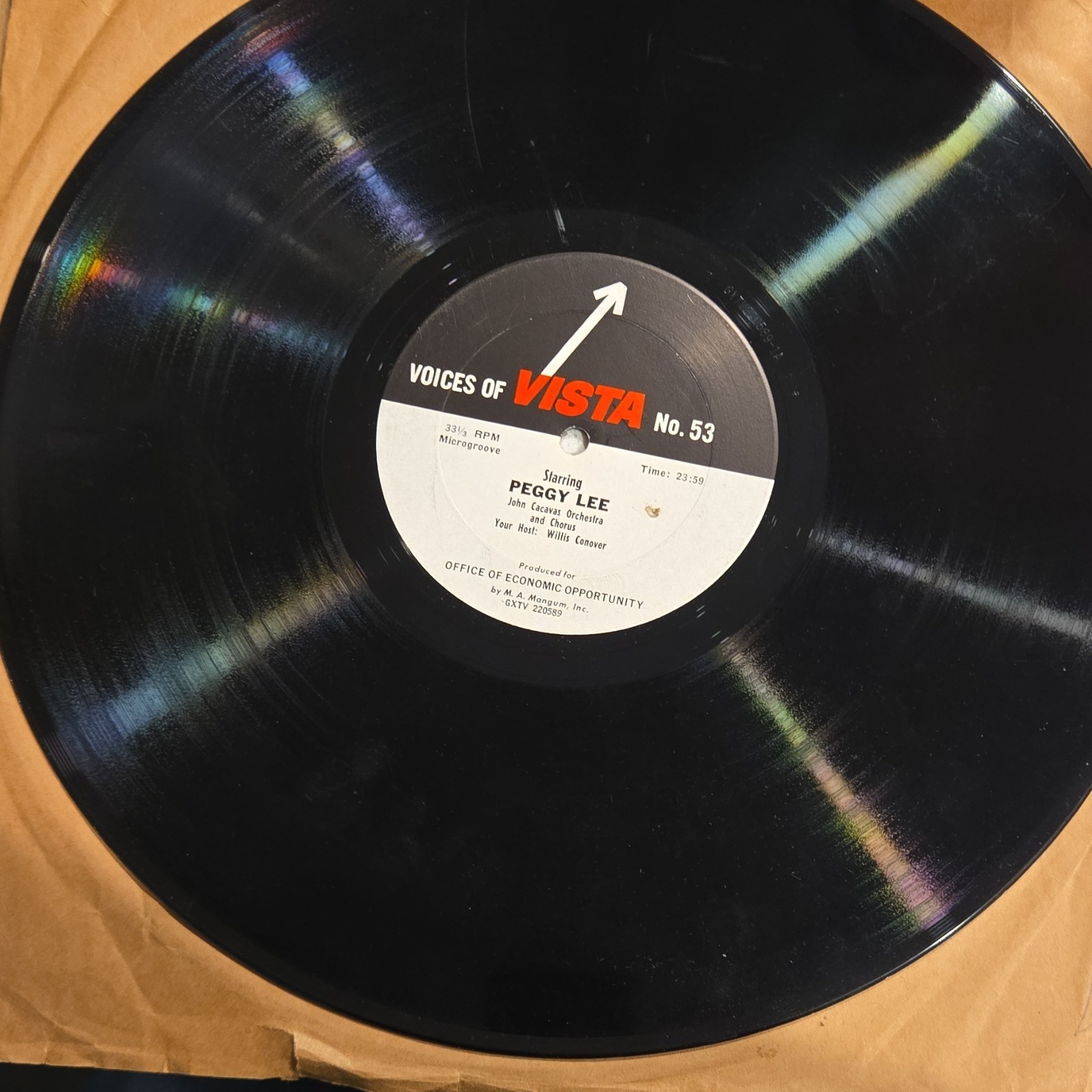 Peggy Lee - Voices of Vista No. 53 Voices of Vista 53A/B/C 12\