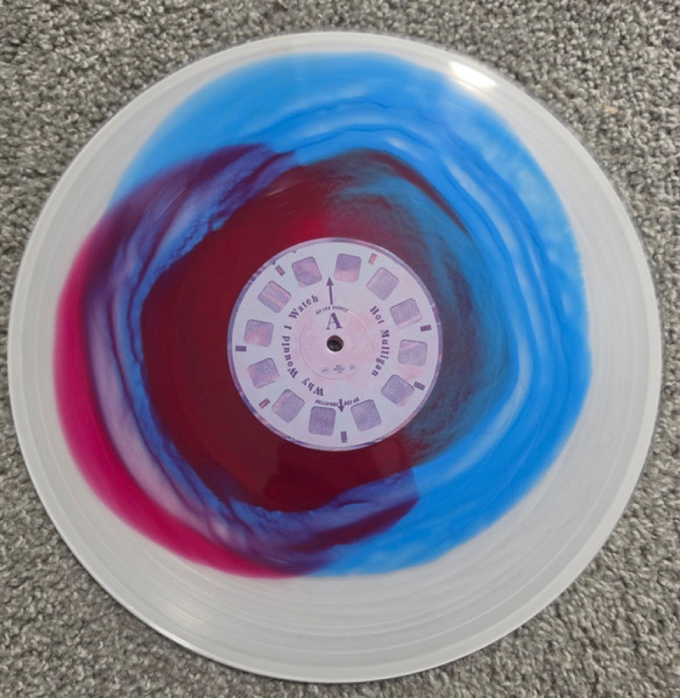 Hot Mulligan Why Would I Watch Blue Red Color in Color Numbered Vertigo Vinyl