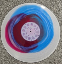 Hot Mulligan Why Would I Watch Blue Red Color in Color Numbered Vertigo Vinyl picture