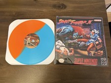 STREET FIGHTER II 2 SNES SOUNDTRACK LP VINYL NOT MOONSHAKE VGM OST BLUE ORANGE picture