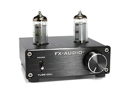 FX-AUDIO-TUBE-00J Authentic vacuum tube line amplifier Black NEW