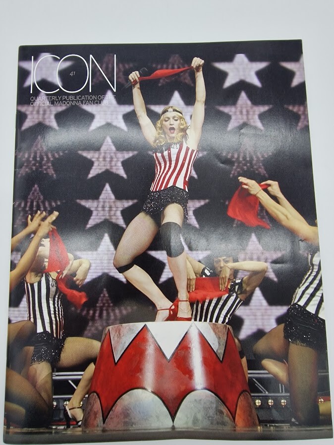 Madonna ICON Official Fan Magazine Retro Issue 41 Very Rare Reinvention Era 2004
