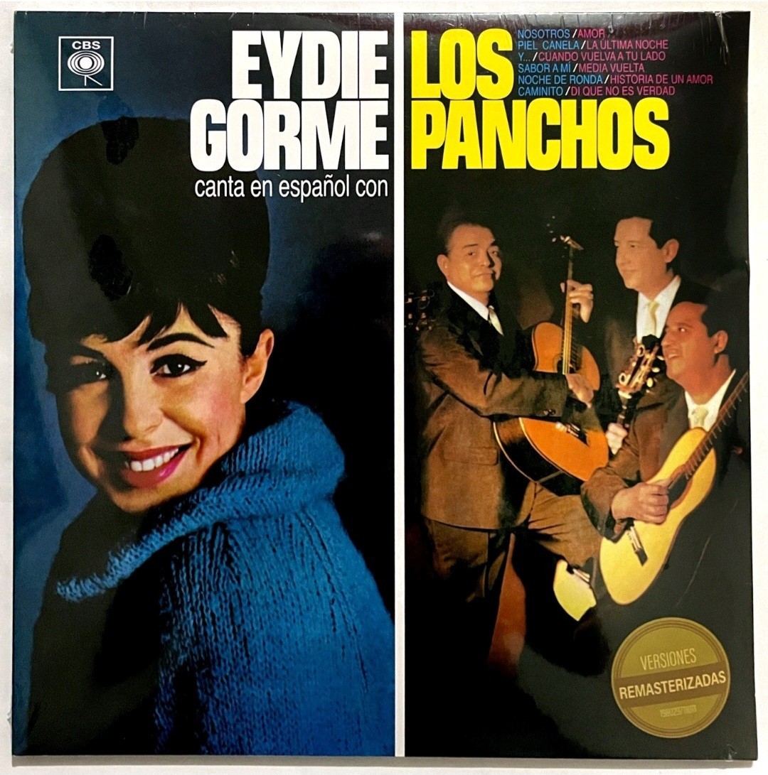 Eydie Gorme Canta En Español Con Los Panchos Mexican Vinyl LP Blue Vinyl Free Sh