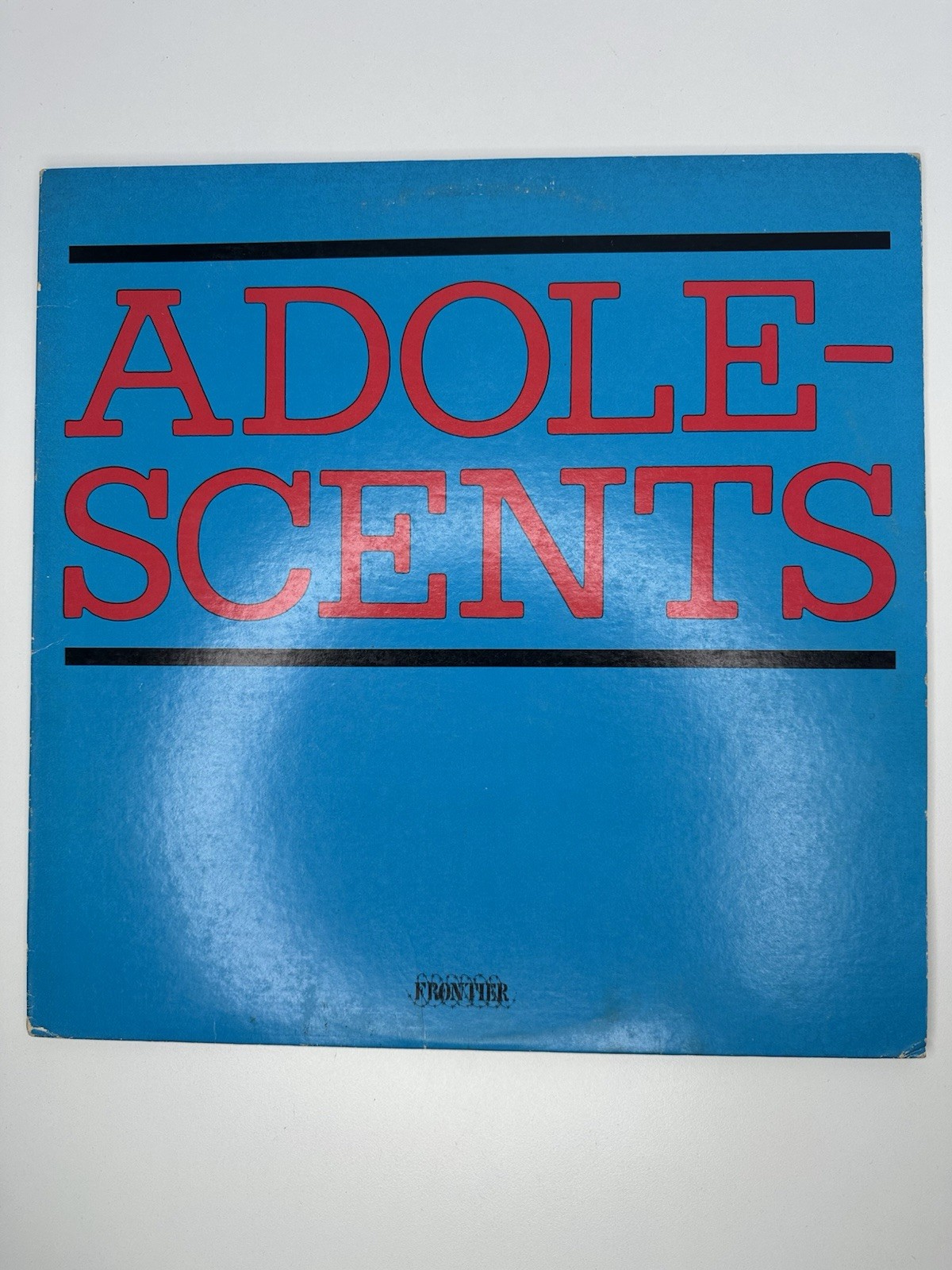 Adolescents Blue Album Vinyl LP 1981 1st Press Frontier FLP 1003 Brutus Runout