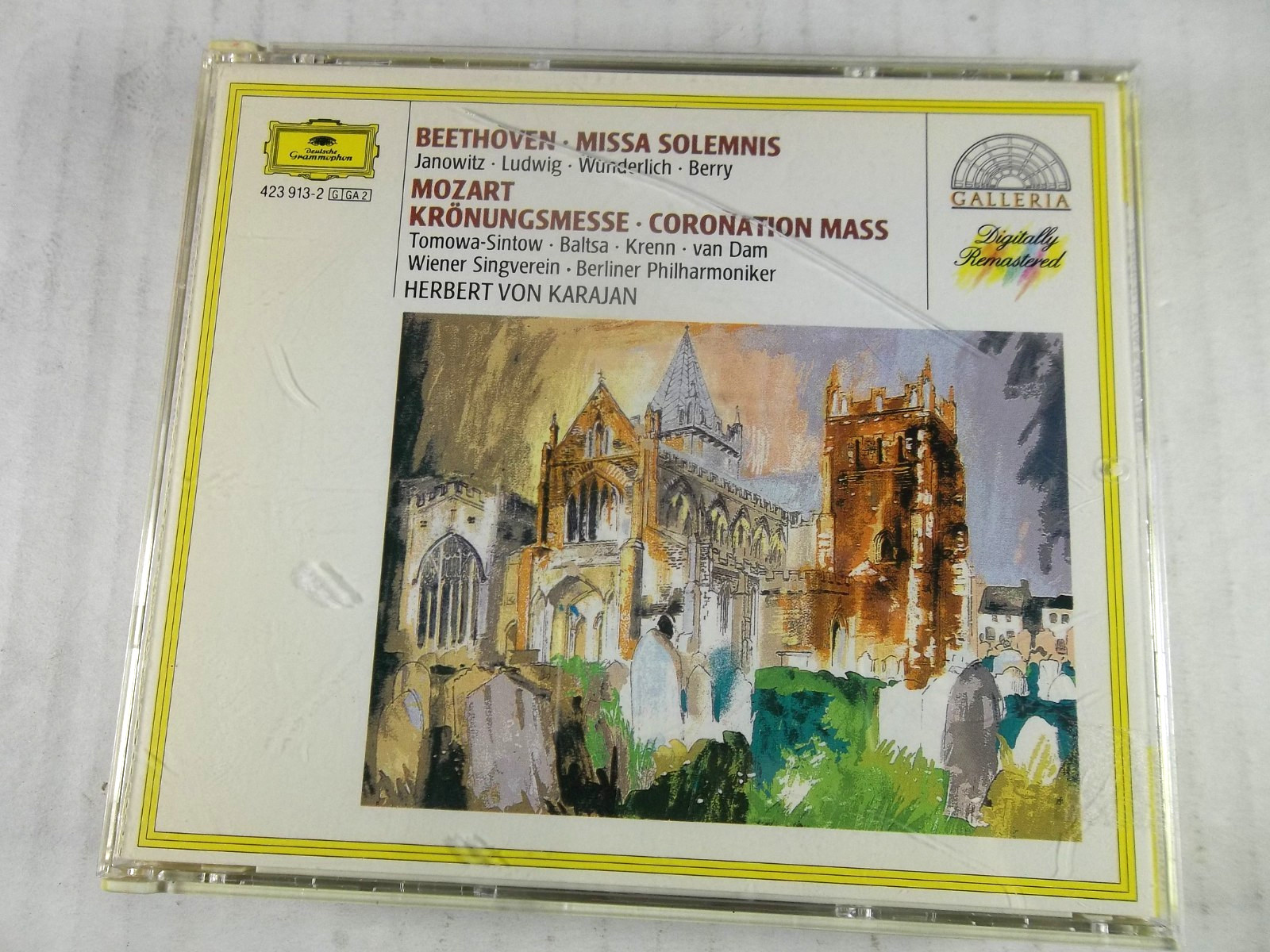 Beethoven: Missa Solemnis / Mozart: Coronation Mass 1988 - 2 CD Set  - E24-2292