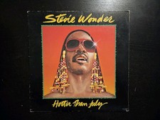 Vintage STEVIE WONDER - HOTTER THAN JULY LP 1980- TAMLA picture