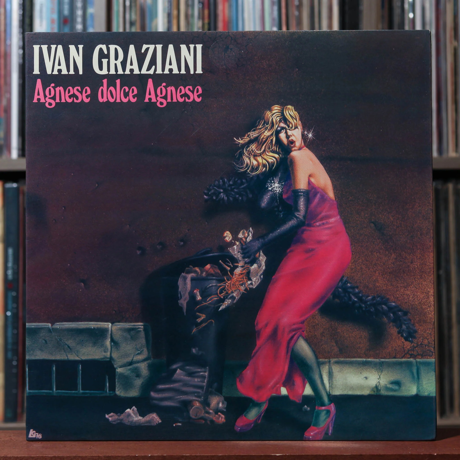 Ivan Graziani - Agnese Dolce Agnese - Italy 1978 Numero Uno, VG+/VG