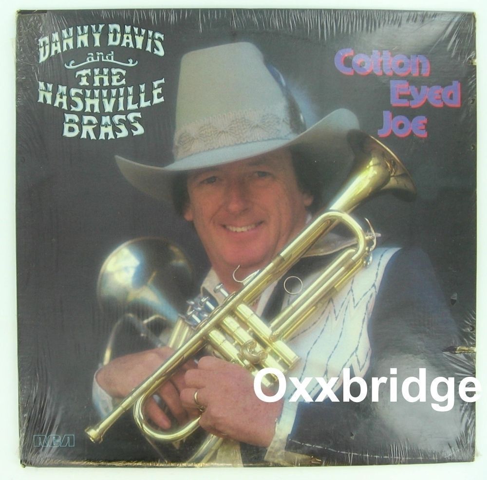 SEALED DANNY DAVIS The Nashville Brass COTTON EYED JOE Big Band Jazz Country LP