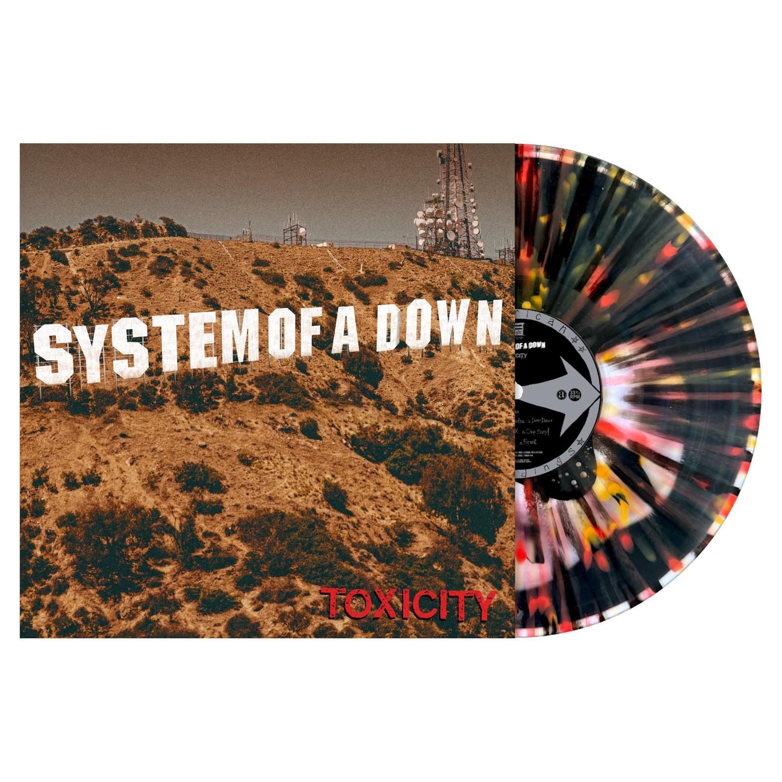Toxicity (25th Anniversary) System Of A Down Limited Liquid Filled Sold Out 