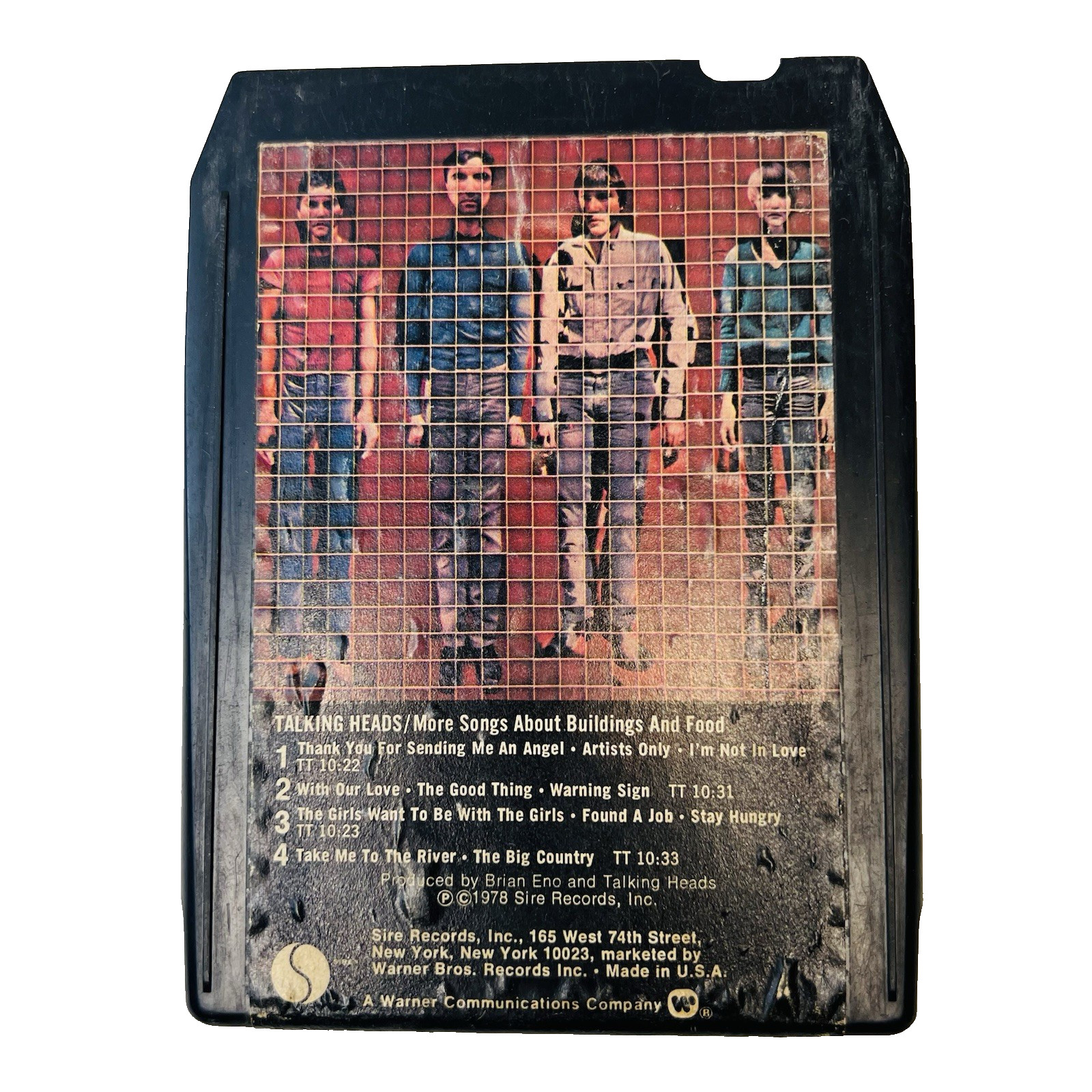 Talking Heads - More Songs About Buildings And Food - 8-Track Tape - 1978 Sire