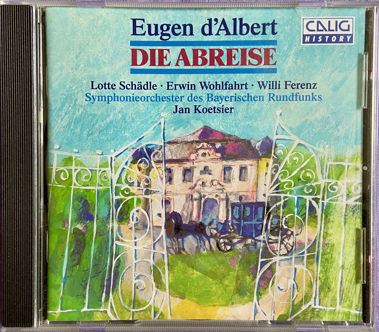 Eugen d'Albert: Die Abreise - Jan Koetsier Remastered CD 1997 Calig 