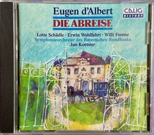 Eugen d'Albert: Die Abreise - Jan Koetsier Remastered CD 1997 Calig  picture
