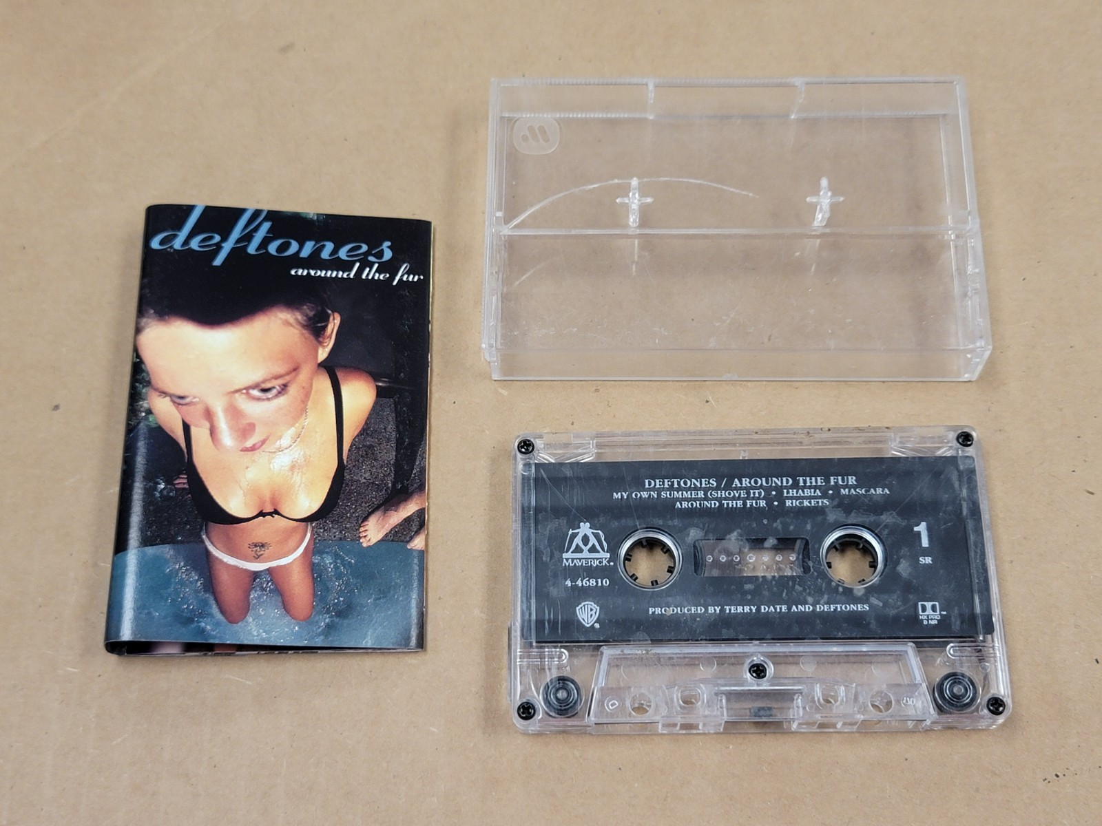 Around the Fur By Deftones Cassette Complete In Case Great Shape 1997