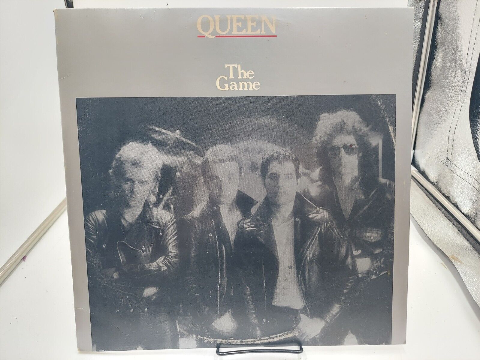 Queen The Game Original 1980 LP Record 1st Elektra 5E-513 Ultrasonic EX cVG+.