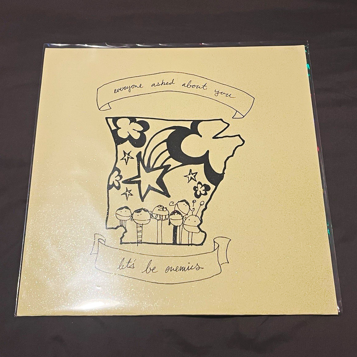 RARE everyone asked about you - let’s be enemies colored vinyl NM #102/307 Emo