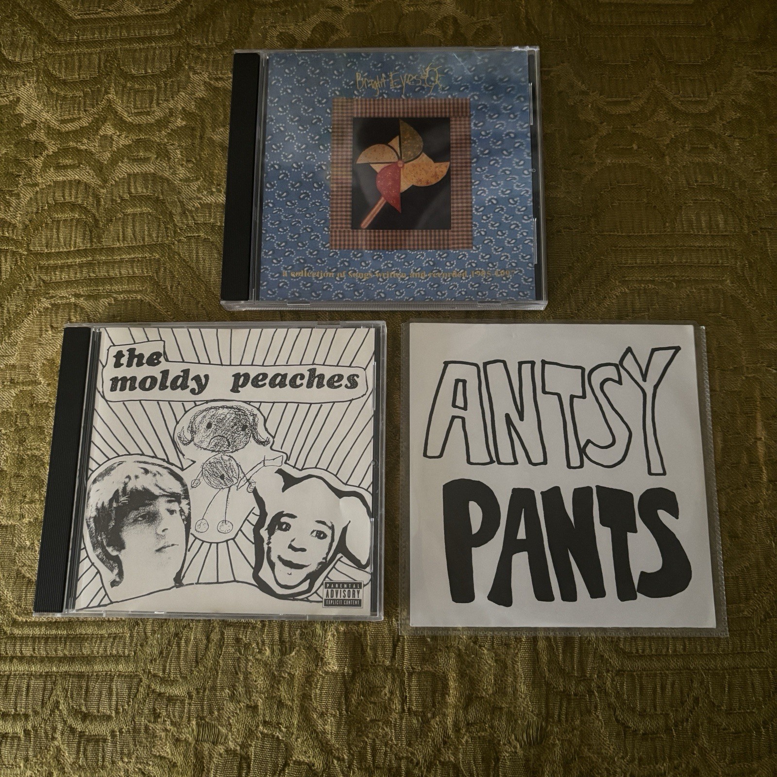 3 CD LOT: The Moldy Peaches, Antsy Pants (Adam Green, Kimya Dawson) Juno RARE