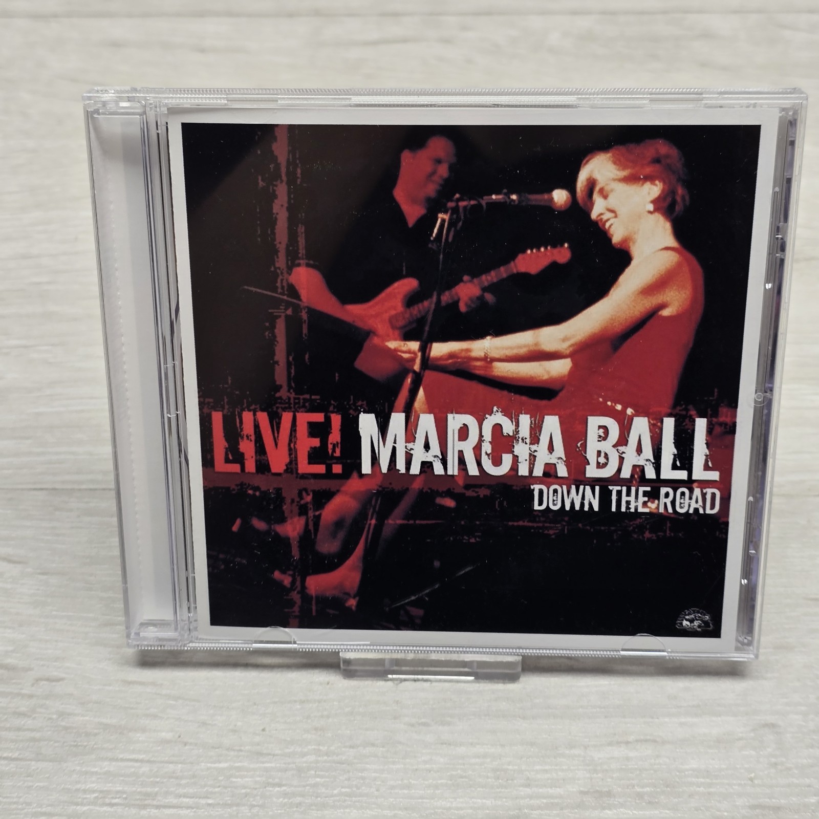 Marcia Ball : Live Marcia Ball Down the Road CD 2005 USA Alligator Records VGC