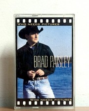 Who Needs Pictures by Brad Paisley (Rare Cassette Tape, 1999, Arista) TESTED picture