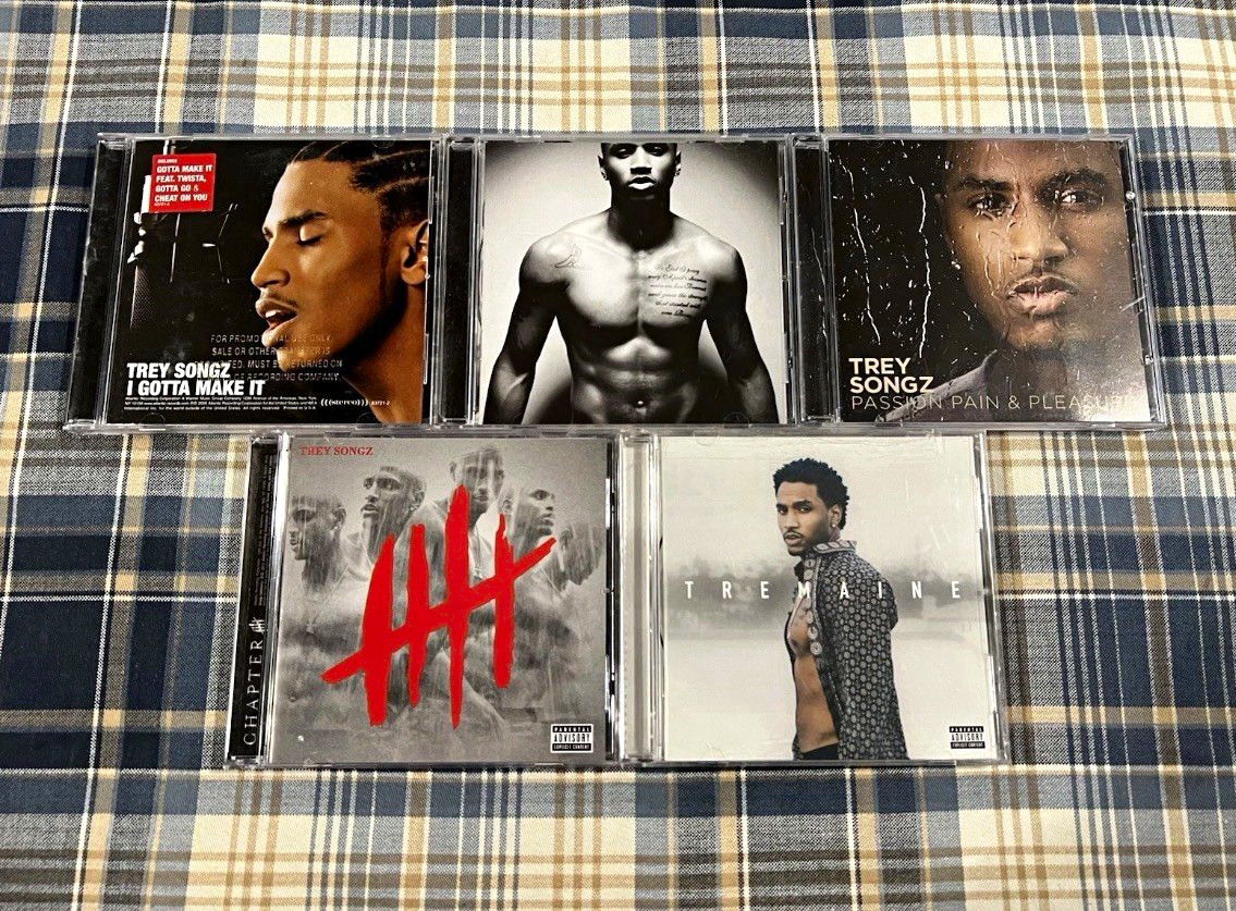 Trey Songz I Gotta Make It Ready Passion Pain & Pleasure R&B/Soul CD Lot