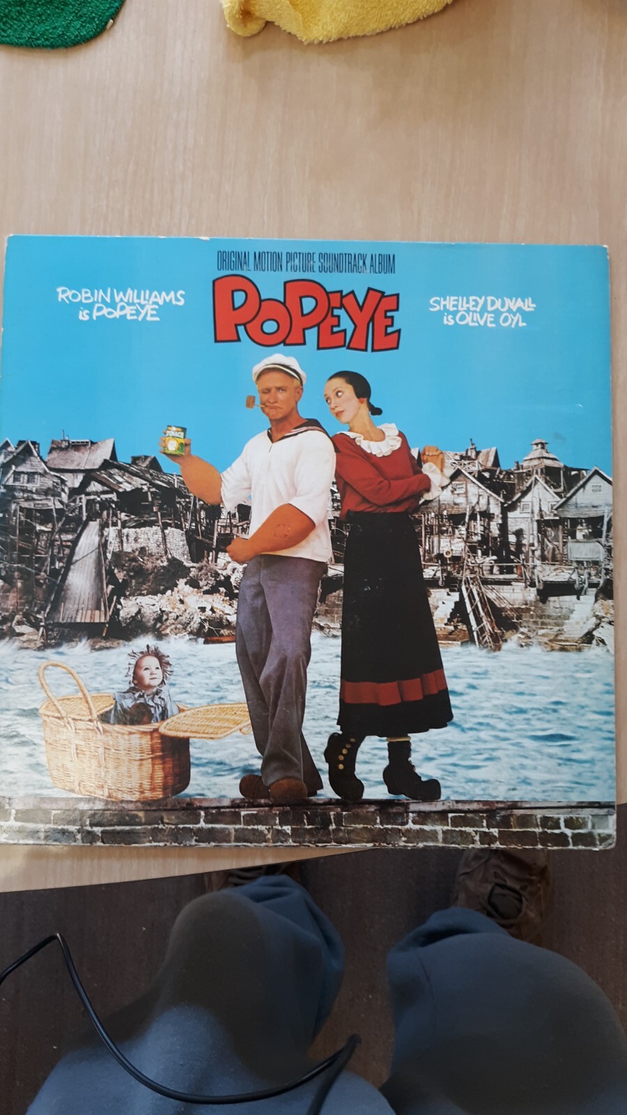 Popeye 1980 - Original Motion Picture Soundtrack Album Slide 1 & 2 Vinyl LP - VG