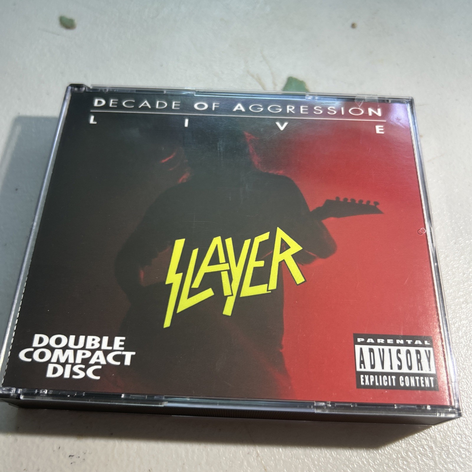 Slayer Live Decade Of Aggression 2 CD Original 1991 Def American