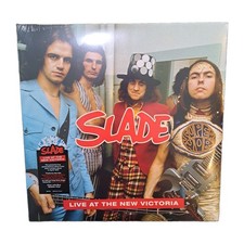 New & Sealed Slade - Live at the New Victoria Vinyl 2LP Clear with Blue Splatter picture