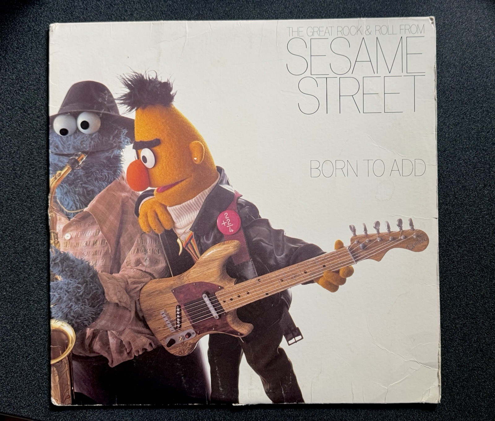 Sesame Street Born to Add Vinyl LP Record The Great Rock & Roll Vintage 