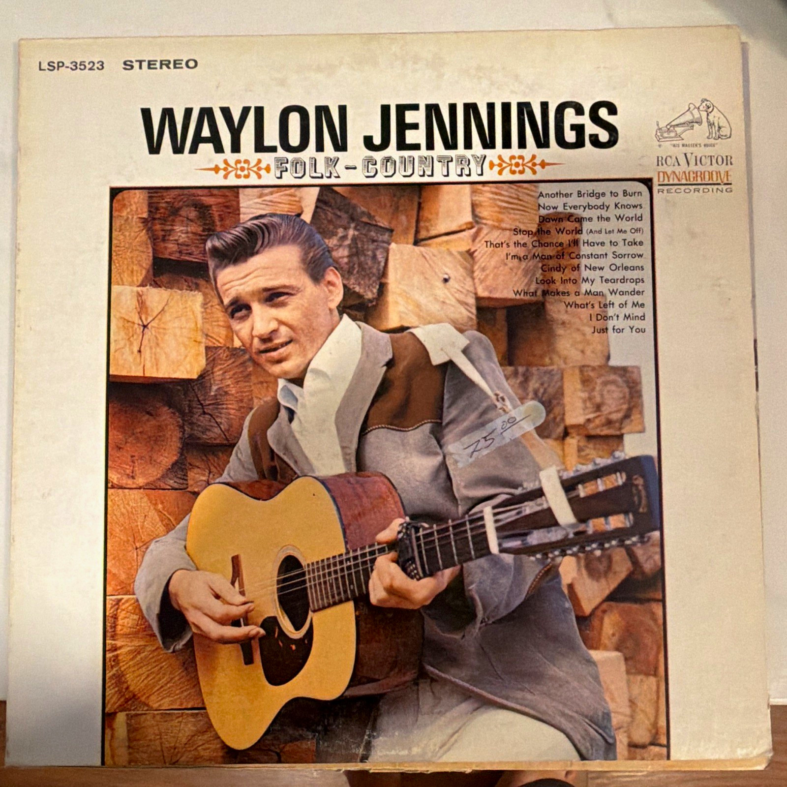Waylon Jennings Folk-Country RCA Victor 12\