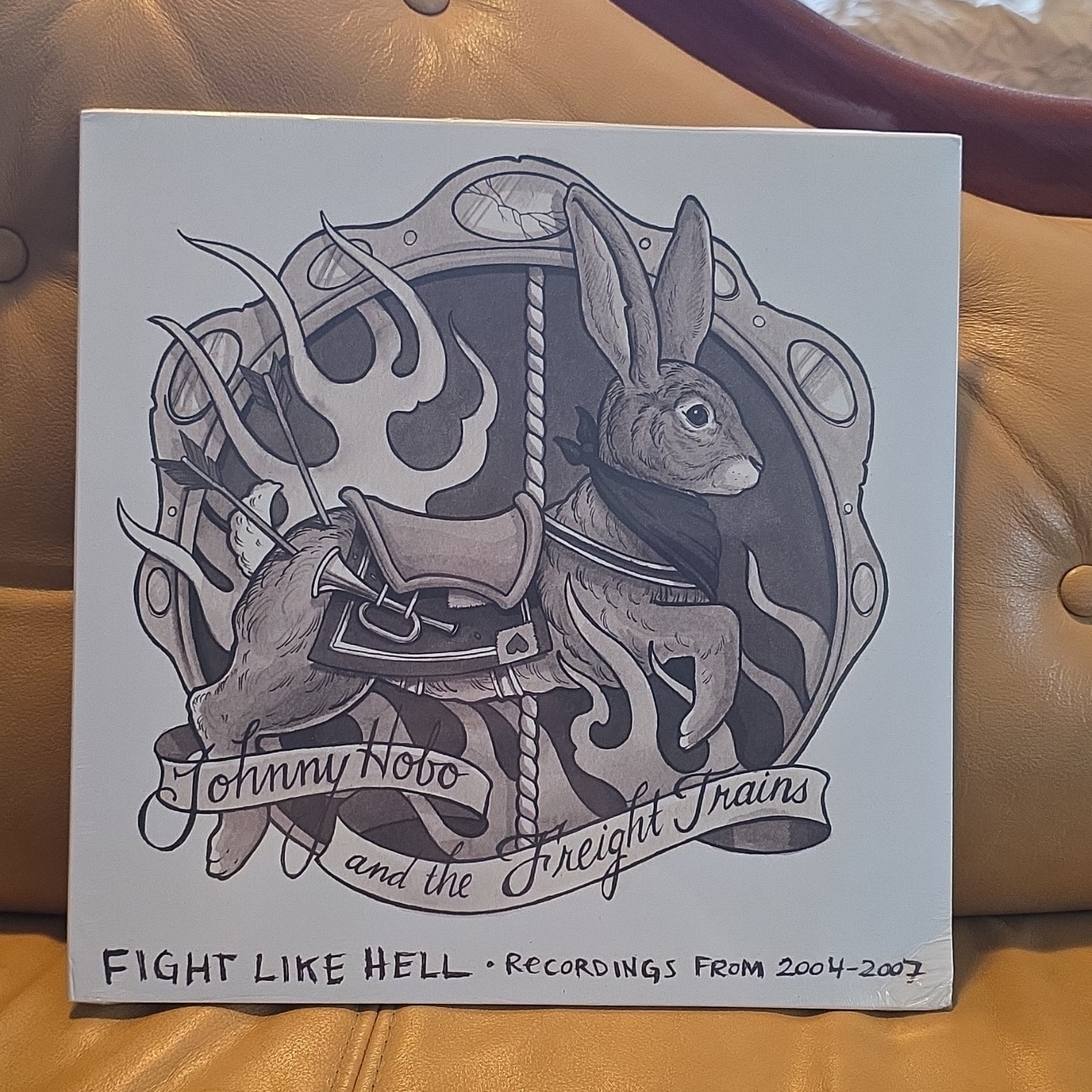 ***SEALED Johnny Hobo & the Freight Trains Fight Like Hell Vinyl
