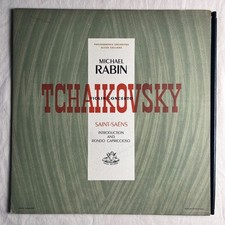 MICHAEL RABIN Tchaikovsky: Violin Concerto 1956 Vinyl LP Angel 35388 - VG+ picture