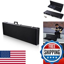ZeHuoGe Electric Bass Guitar Hard Case Lockable with Key 48x15x4