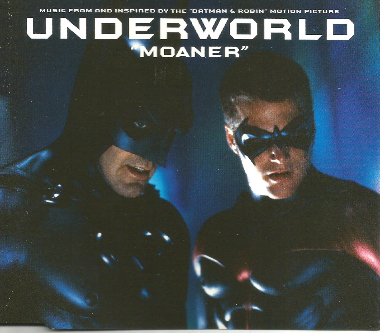 UNDERWORLD Moaner & RARE MIX & SHORT & LONG Vers UK CD single SEALED batman 1997