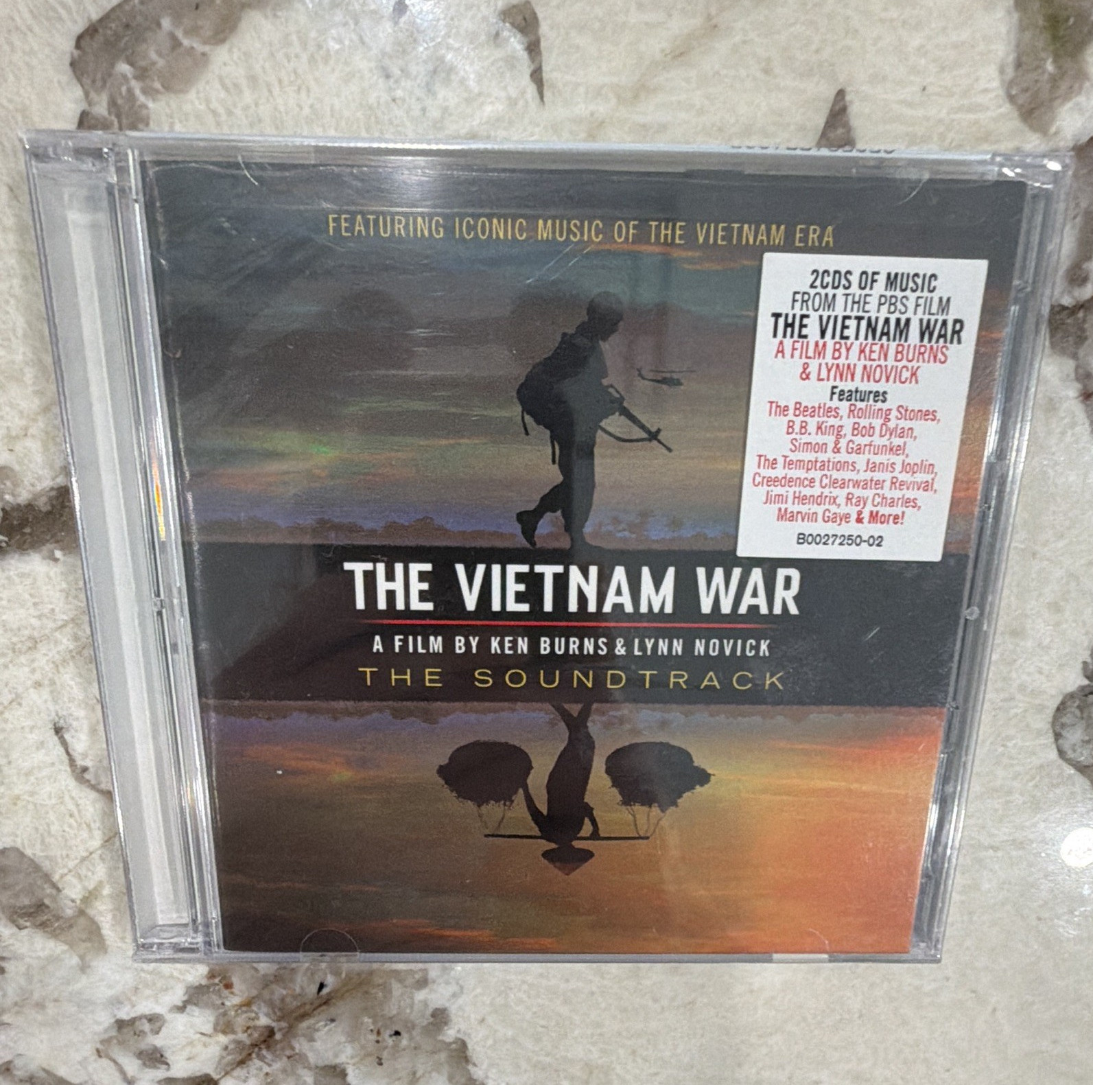 The Vietnam War: The Soundtrack 2-CD Compilation 2017 SEALED / New Hype Sticker