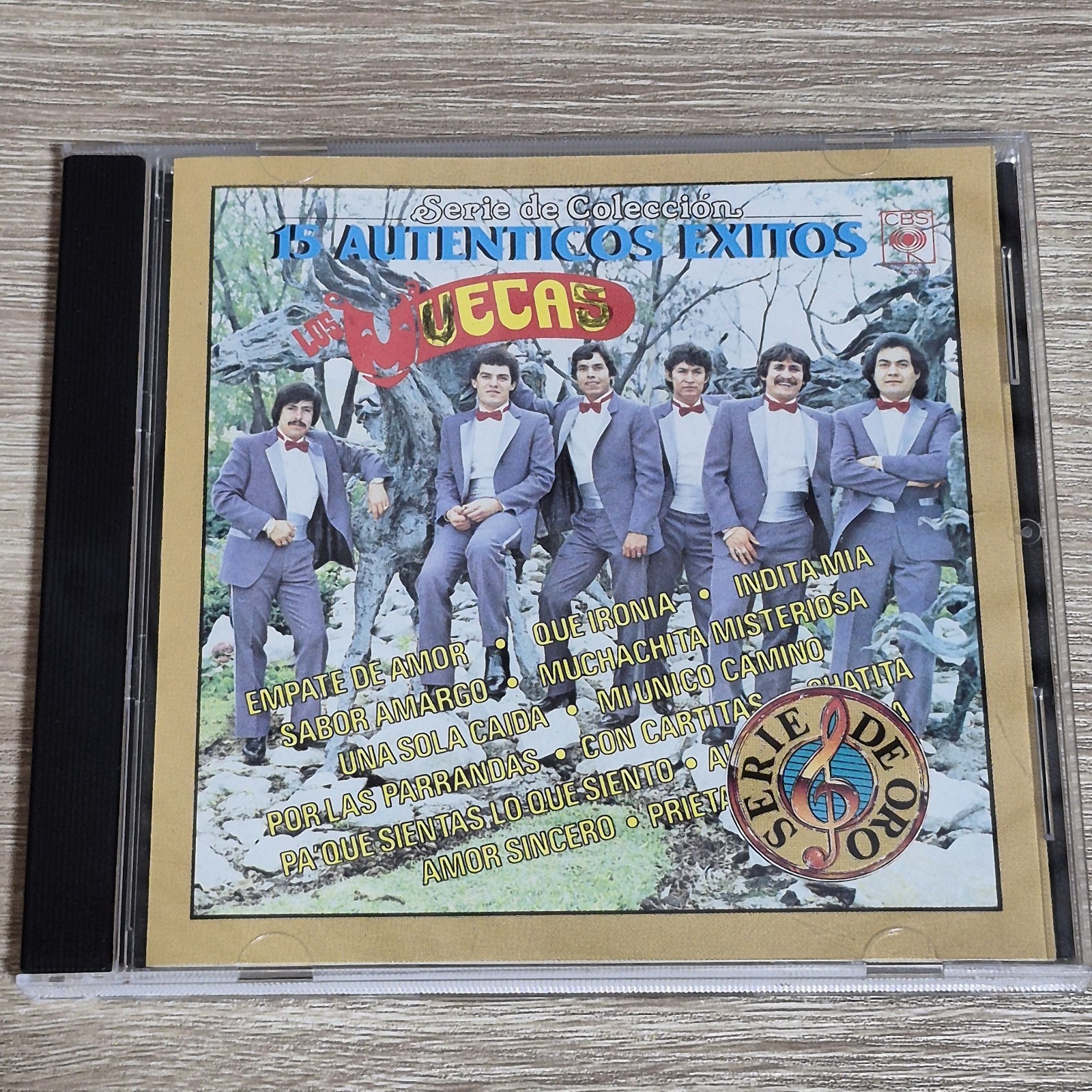 Los Muecas - 15 Autenticos Exitos (CD) 1990 CBS