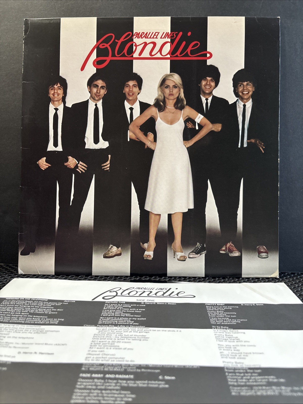Blondie ~ Parallel Lines Vinyl LP 1978 Chrysalis CHR-1192 Original Pressing/ EX