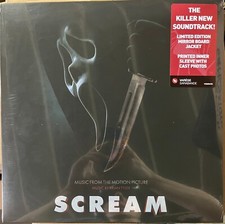 Scream Soundtrack by Brian Tyler (Record, 2023, Limited) SEALED Shelfwear* picture