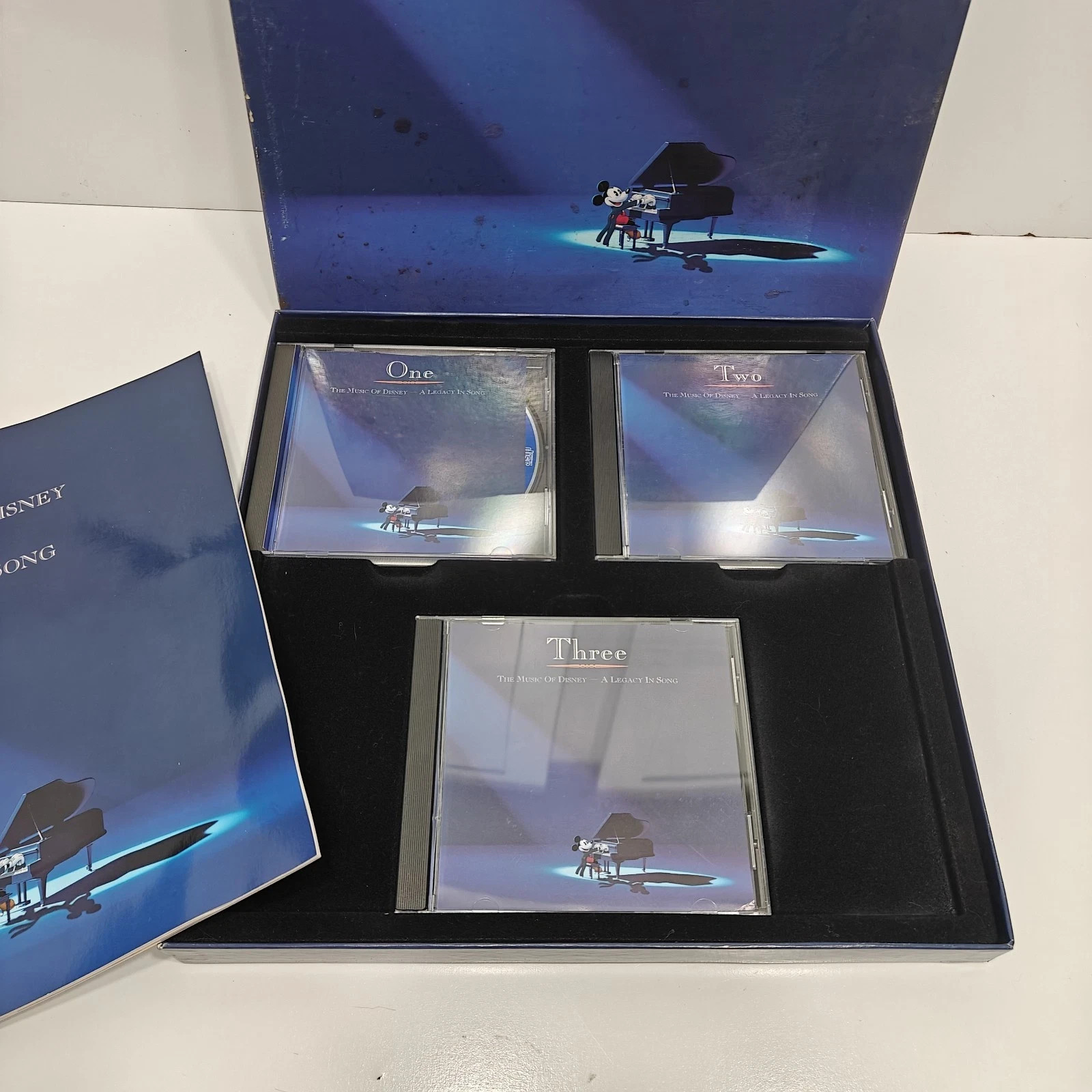 Disney The Music of Disney: A Legacy in Song 3-CD Box Set 1992 Soundtrack