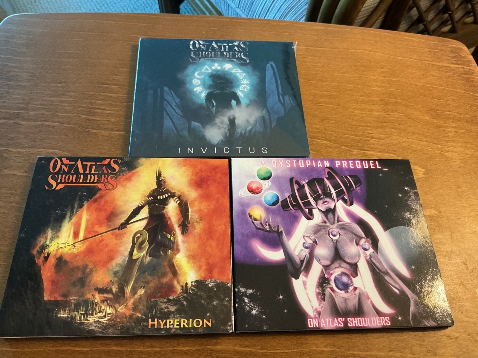 Lot of 3 CDs by On Atlas\' Shoulders “Hyperion”plus 2 CDs..all like new or better