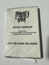 The Psycho Realm Psycho Psampler Promo Cassette CAT 0989 Ruffhouse Rap UN-OPENED picture