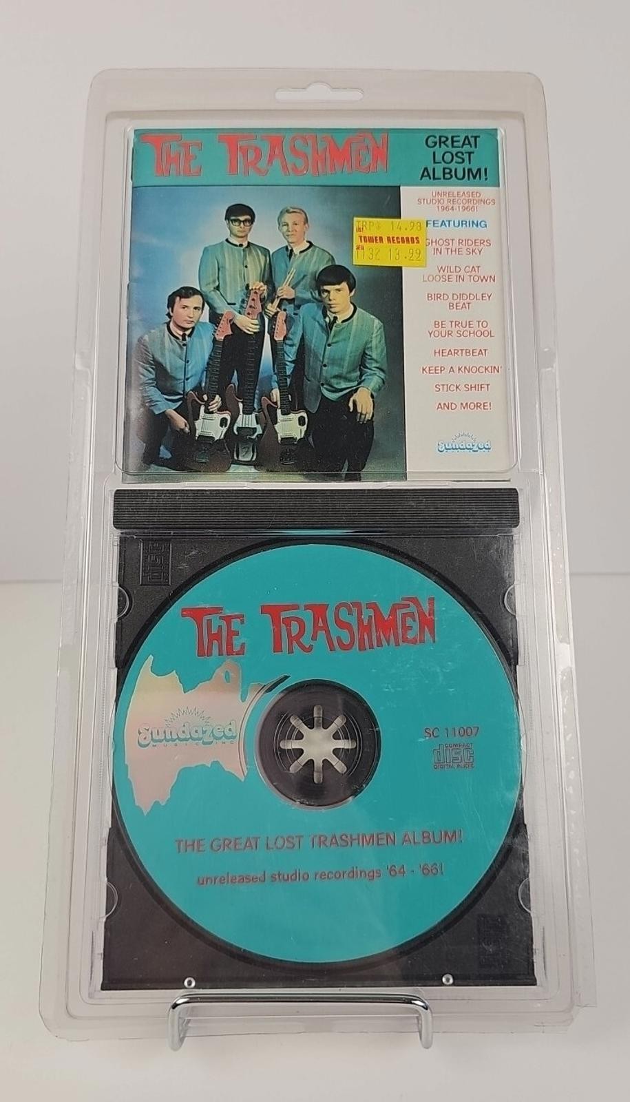 THE TRASHMEN The Great Lost Trashmen Album, 1990, CD, Long Case